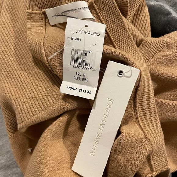 JONATHAN SIMKHAI Lila Cold-Shoulder Rib Knit Top - Picture 8 of 8